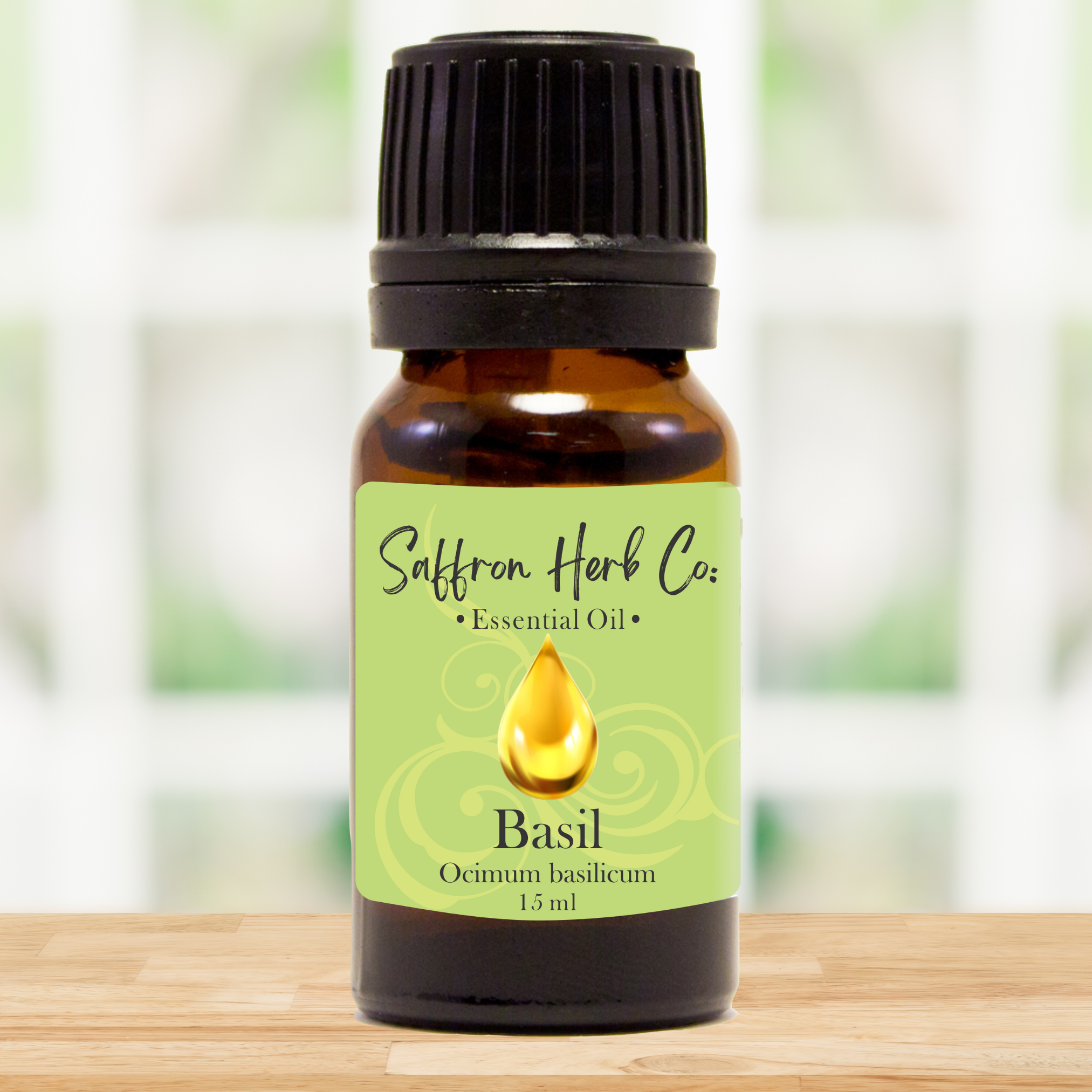 Basil Essential Oil Saffron Herb Co