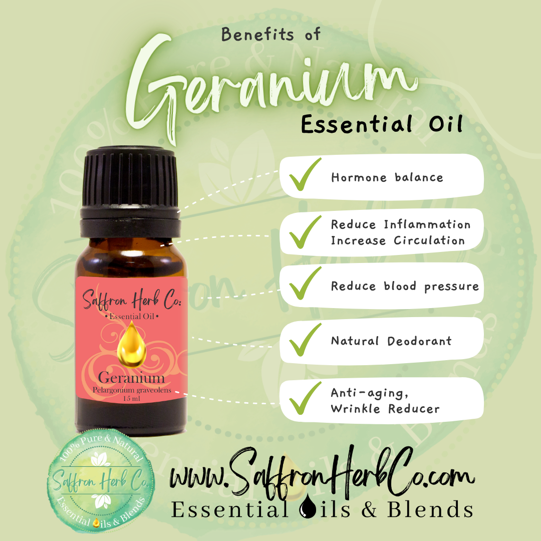 Geranium essential oil is a powerhouse of benefits that can improve your well-being in ways you never imagined.