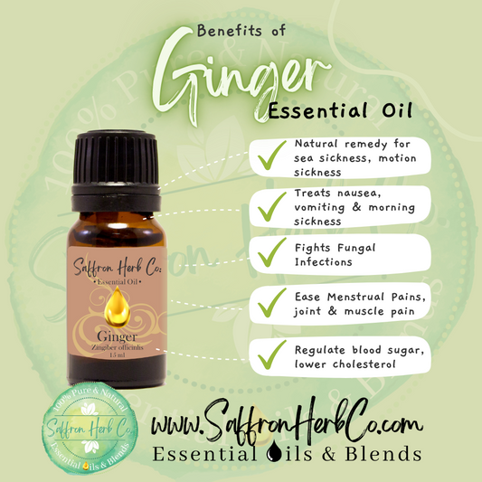 Ginger Essential Oil Uses