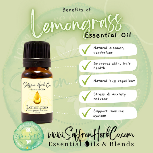 Freshen up your life with lemongrass essential oil!