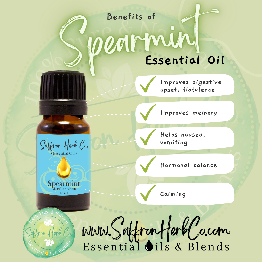 Let's dive into the wonderful world of spearmint essential oil and discover its many uses!