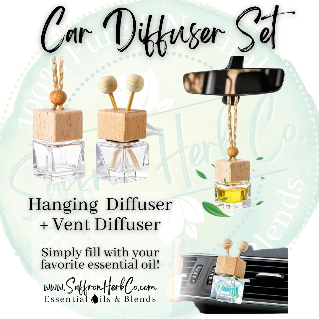 Diffuser • Car Set • Hanging + Vent Clip