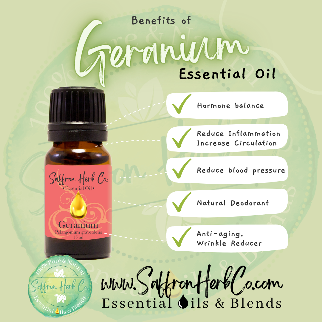 Geranium Essential Oil - Natural Choice Company